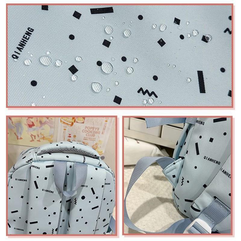 Schoolbag Junior High School Girl Student Face Value Large Capacity Backpack Travel College Female