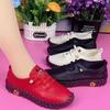 Autumn 2022 Women's Casual Hand-Stitched Soft Sole Slip-On Shoes, Large Size