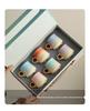 Exquisite Gradient Ceramic Tea & Coffee Cup Set - Perfect for Office or Event Souvenirs, Customizable with Logo.
