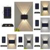 Lamp Solar Wall Outdoor Luminous Lighting Garden Fence Decoration Sunlight Light