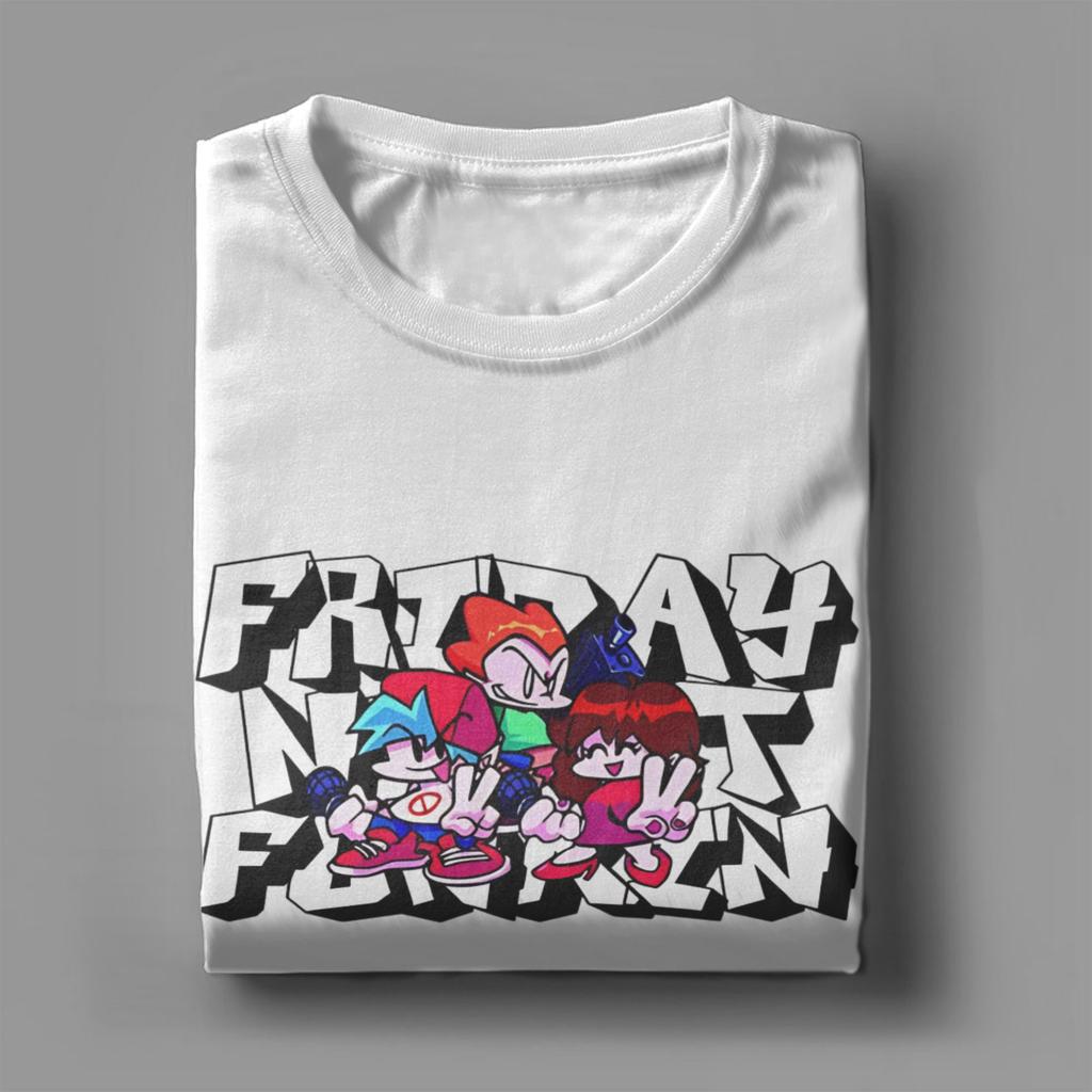 Men Women Graphic Printing Friday Night Funkin Graffiti  T Shirt Tee 100% Cotton  T-shirts Clothing