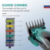VGR V-271 Electric Hair Clipper with Digital Display for Men's Oily Hair Professional High-speed 11000RPM Push Shear Clipper Carved Home Razor Shaver