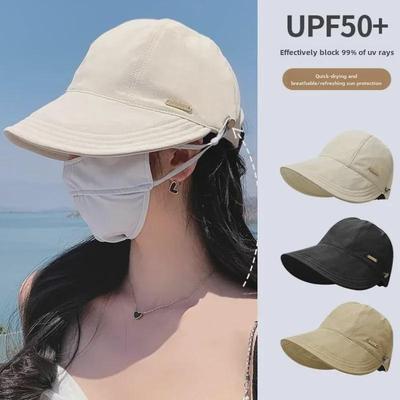 Chapeau de pêcheur de sport Lusi pour femme à séchage rapide et protection UV pour l'automne/été