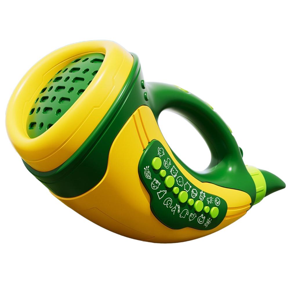Animal Sounds Portable Kids Musical Blow Horn Sound Amplifier for Lung Capacity Birthday Gift