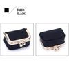 Mini Genuine Leather Kiss-Lock Jewelry Bag - Cowhide Earring, Necklace, and Ring Accessory Box for Women