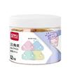 Deli TP530 Transparent Triangle Corner Clip for Documents
