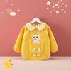 Stylish Waterproof Baby Coveralls for Autumn & Winter – Thickened, Stain-Proof Protective Clothing & Bib for Infants and Toddlers
