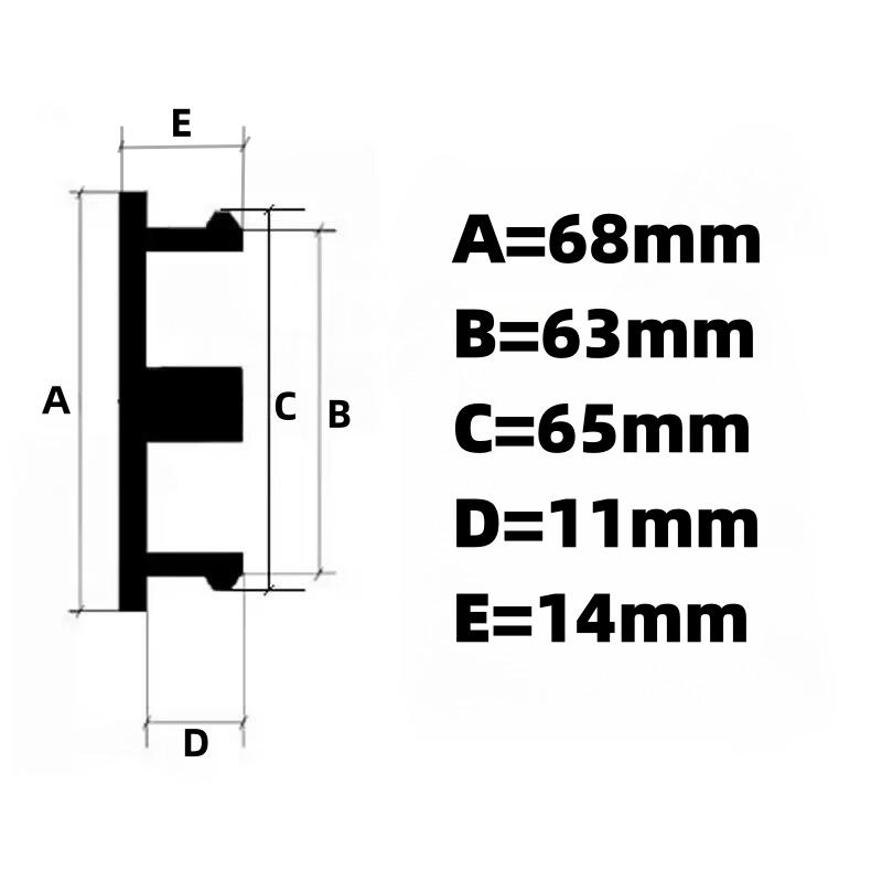 4ks/sada 68mm Vossen Krytky středů kol automobilu Znak automobilu Logo Štítek krytky středu kola Příslušenství pro pneumatiky automobilů