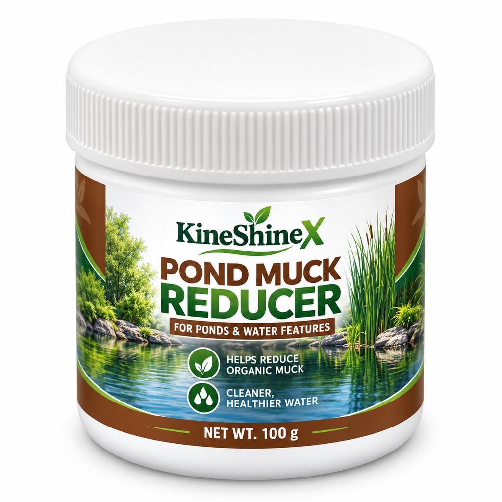 100g Pond Muck Reducer Powder for Ponds and Water Features Reduce Organic Muck