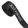 10 Yards/Roll 25mm Width Printed Ribbon 10 Yards/Roll Just For You Print Gift Packaging Ribbon Polyester Material