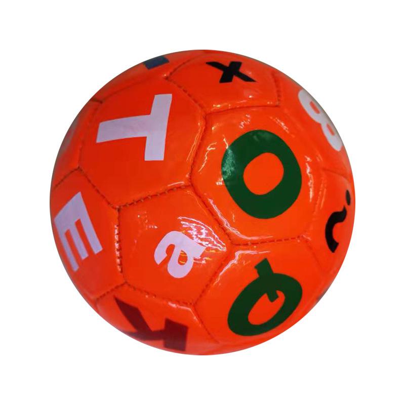 Digital English Letters Toy Football for Kids - Handheld Size 2
