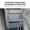 Heenvn Car Hidden Storage Box For Tesla Model 3 Highland /Model Y Juniper/YL 2026 2025 ABS Center Console Armrest Organizer Box