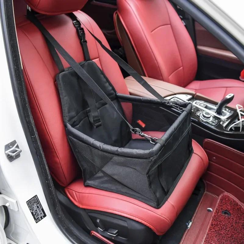 Car Mounted Pet Mats Car Pet Seat Cushion Removable and Washable Hanging Bag Waterproof Dog Mat Safety Seat Pet Bed Car Nest Mat