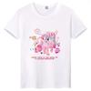 2026 Summer My Little Pony Pinkie Pie Cartoon Character Print Childrens Tshirt 100 pure cotton family wear