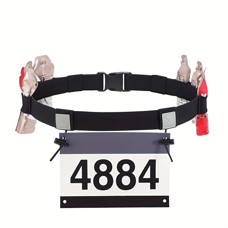 1pc Triathlon Marathon Race Number Belt Running Belt Cloth Belt Motor Running Outdoor Sports
