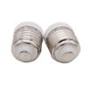 1/2/5 stk E27 til E17 til E27 LED-pære Strømsokkel Lyslampe Baseholder Halogen CFL Lyspære Adapter Konverter