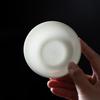 Tuopai 10-Piece Glossy Ice Snow White Ceramic Tea Set