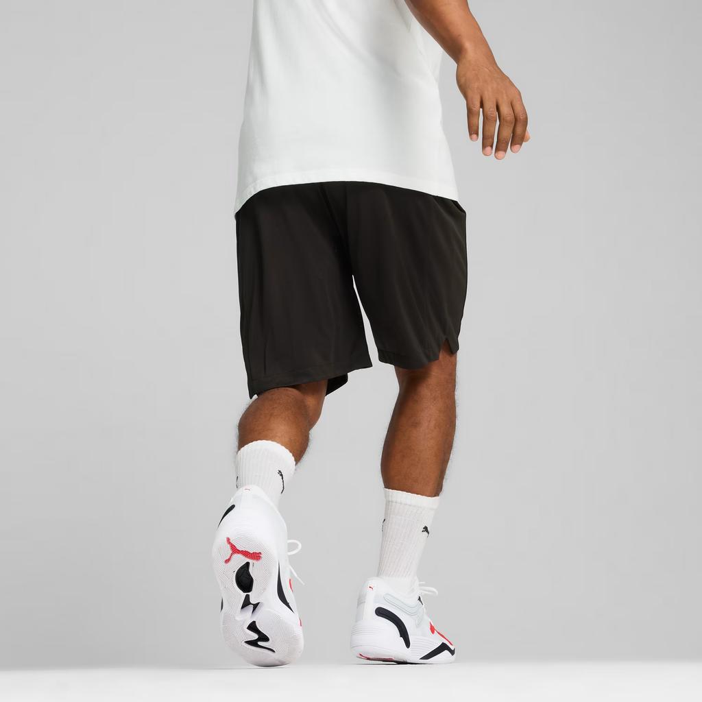 Puma Basketball Series Shot Blocker Shot Comfortable Mesh Sports Shorts Men shorts Black 623059-09