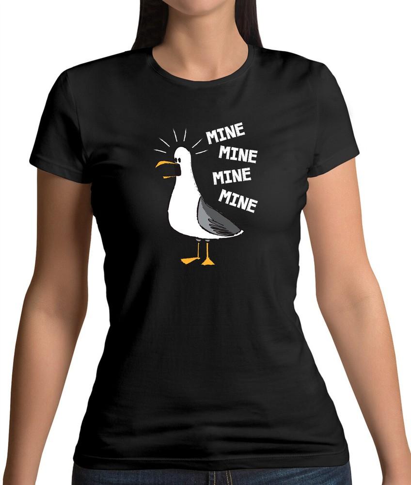 Mine Mine, Mine T-Shirt Nemo Film Marlin Seagulls Fan Merch Unisex T-Shirt S