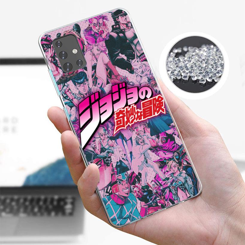 All JoJo's Bizarre Adventure Phone Case For Samsung Galaxy A52 A32 A22 A12 A51 A31 A50S A30S A20S A10S Note 20 Ultra 10 Plus S10