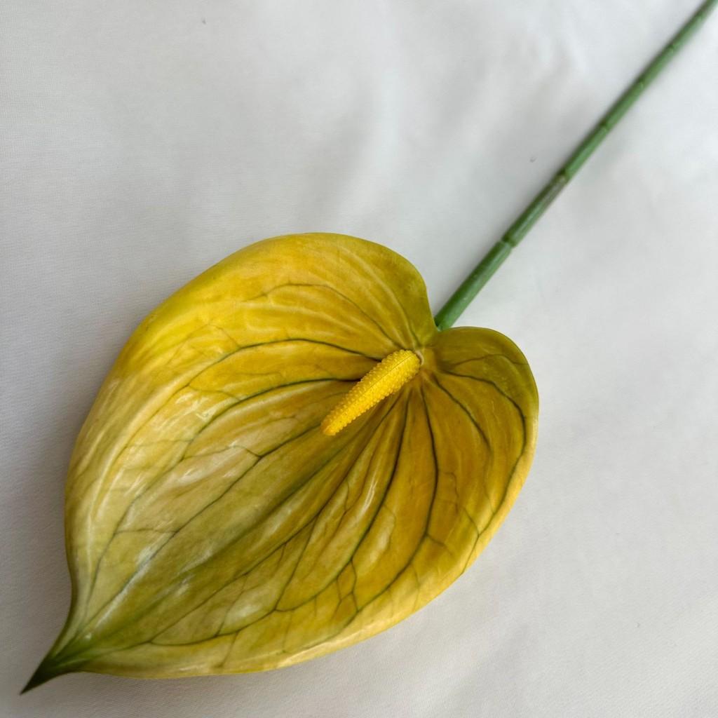 Plants Anthurium Simulated Wedding Hotel Restaurant Decoration Desktop Ornament