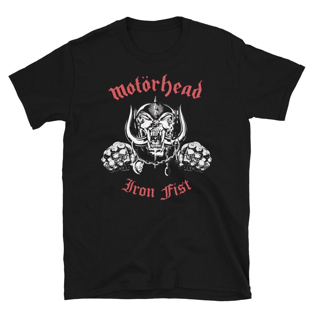 MOTORHEAD - IRON FIST Short-Sleeve T-Shirt 80s Rock Metal Classic 2XL