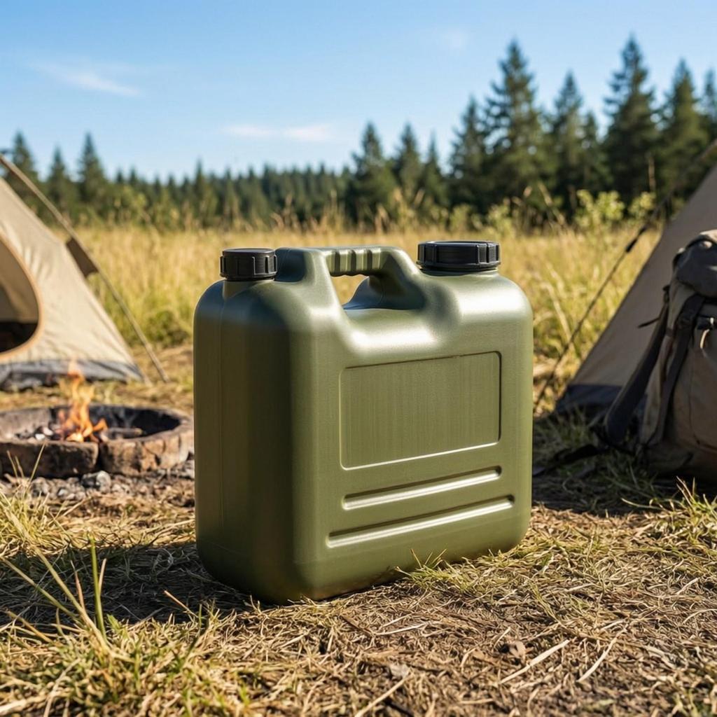Portable Water Tank Heavy-Duty with Handle Food-Grade for Travelers