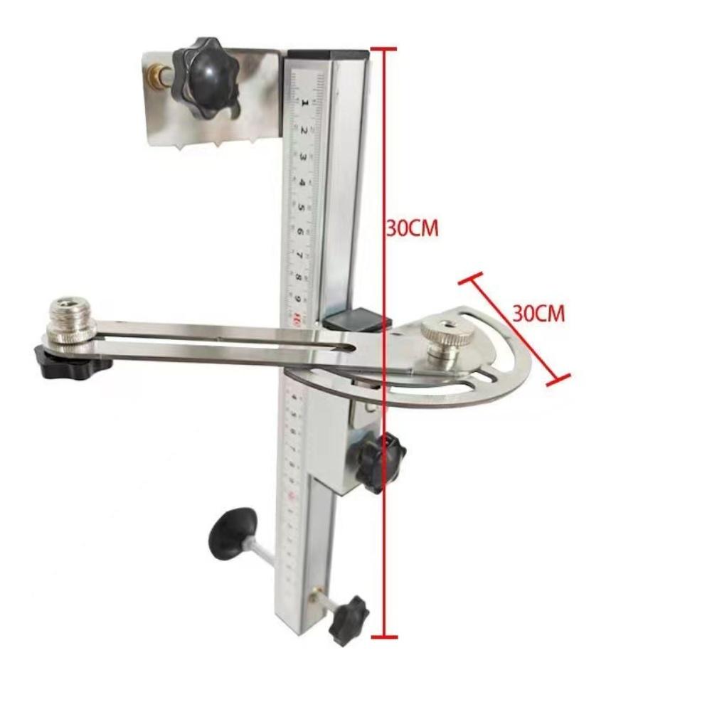 Swivel Holder Wall Mount Level For Woodworking Compact Support Versatile Installation Space Saving Adjustable Wall Mount