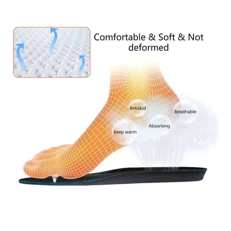 Heated Insoles Electric USB Rechargeable Foot Warmer Winter Warm Insoles Feet Heater Shoe Insoles Thermal Soles Washable