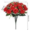 Bride Bouquet Artificial Rose Bouquet DIY Craft Decorative Artificial Rose  Wedding Decorations