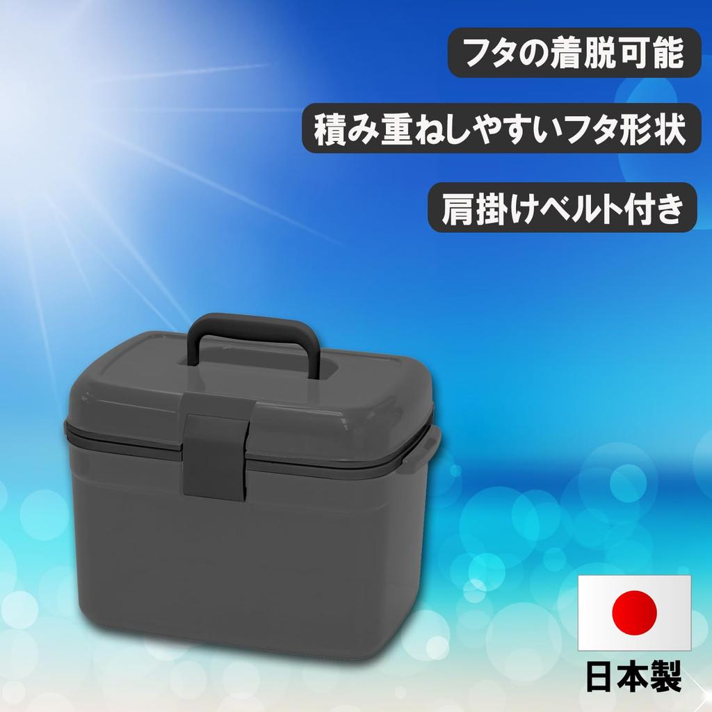 JEJ Astage Cooler Box Forest C Gray 13L Holds 12 500ml PET Bottles Shoulder Strap Included #13