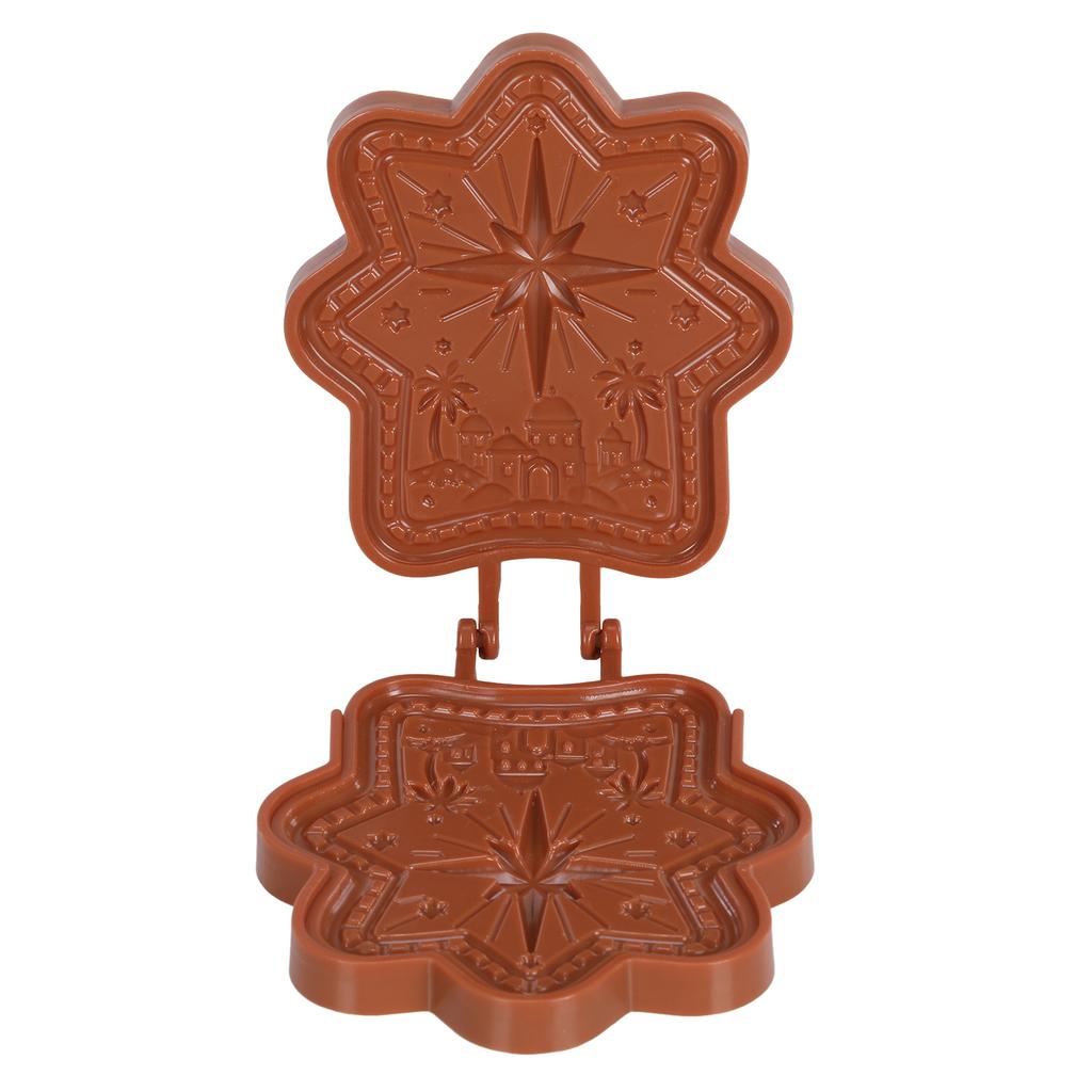 3D Faith Christmas Mini Pie Set Religious Hand Pie Pastry Pocket Cutter Tool