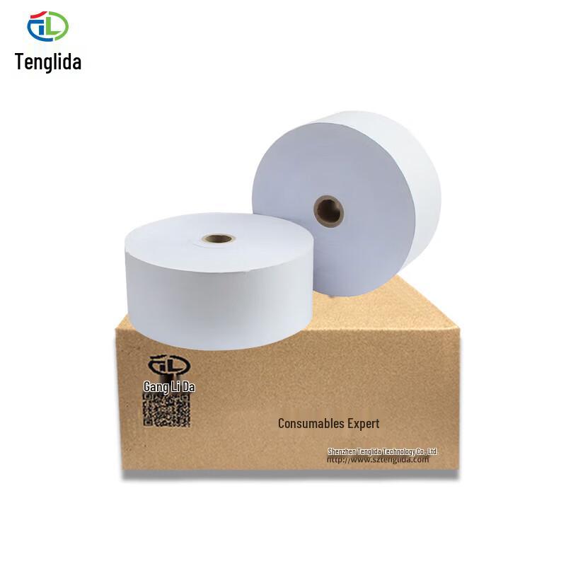 Tenglida TLD0004 White Thermal Printing Paper Roll 80mm x 100m