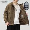 Men's 2025 Military Green Waterproof Windbreaker Jacket - Spring/Autumn Style
