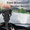 ASUBHA 2PCS Front Windshield Washer Nozzles, Windshield Wiper Sprayer Nozzle Jet Kit Replacement for Most Cars, Ram Replaces 4805742AB, 4805742AC,
