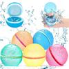 Confezione da 1-50 Palline d'Acqua Riutilizzabili Autochiudenti Gonfiaggio Rapido Palline d'Acqua in Silicone, Giocattoli d'Acqua per Piscina, Spiaggia, Attività all'Aperto Estive