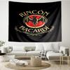 Bacardi Rum Bat Logo Tapestry Room Decoration Wall Hanging for Living Room Bedroom, Dormitory, Birthday and Christmas Gifts