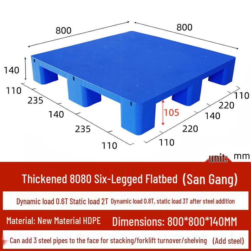 Púliàn Flat Plastic Pallet