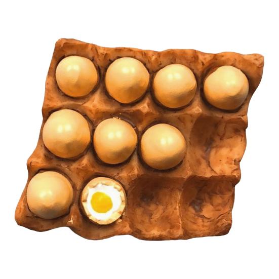 Simulated Egg Refrigerator Magnet Resin 3D Egg Decorative Fridge Magnet Memo Notes Po