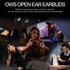 AI Translate True Wireless OWS Headset JM13, Bluetooth on-Ear Headphones That Support 150 Languages, Long Battery Life hi-fi Stereo Motion Wireless