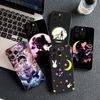 Cover for Samsung Galaxy S20 S22 S21 FE Ultra Plus A07 A17 A15 A16 A25 A57 A37 Phone Case Cartoon S-Sailors Anime Moons Girl