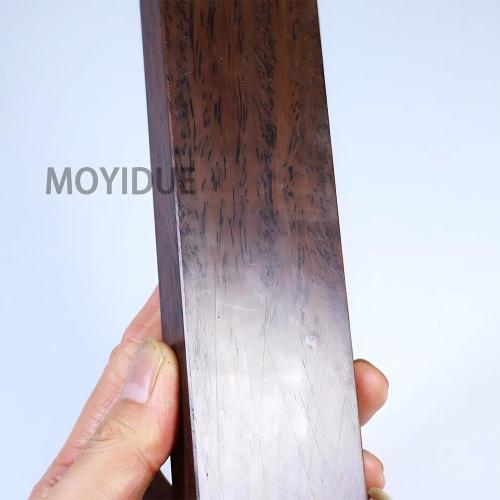 MOYIDUE Pair of Portable Otogi (Kaijaku) Clappers, Buddhist Temple Accessories, Obon Supplies, Ebony, 18 X 3.5 X 2 Cm