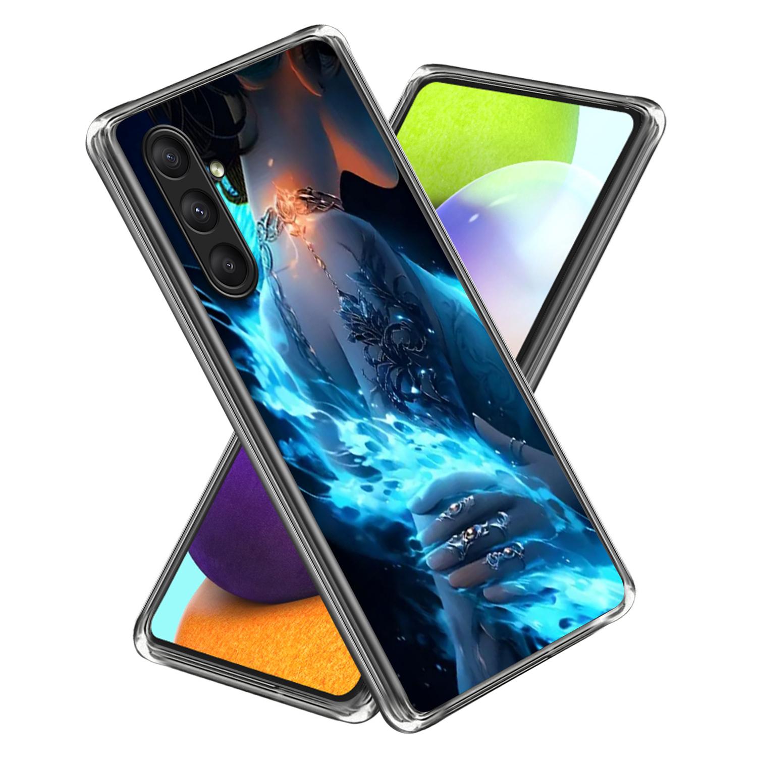 

Для Samsung Galaxy A25 5G (Глобальний) (161,0 x 76,5 x 8,3 мм) Чохол IMD Друк візерунка TPU Протиударний Чохол для телефону Fantasy Scenery