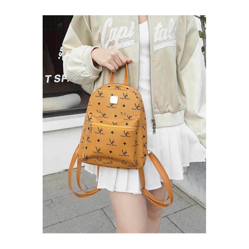 Tooxika Printed Backpack Two-piece Ladies Bag Girls Backpack