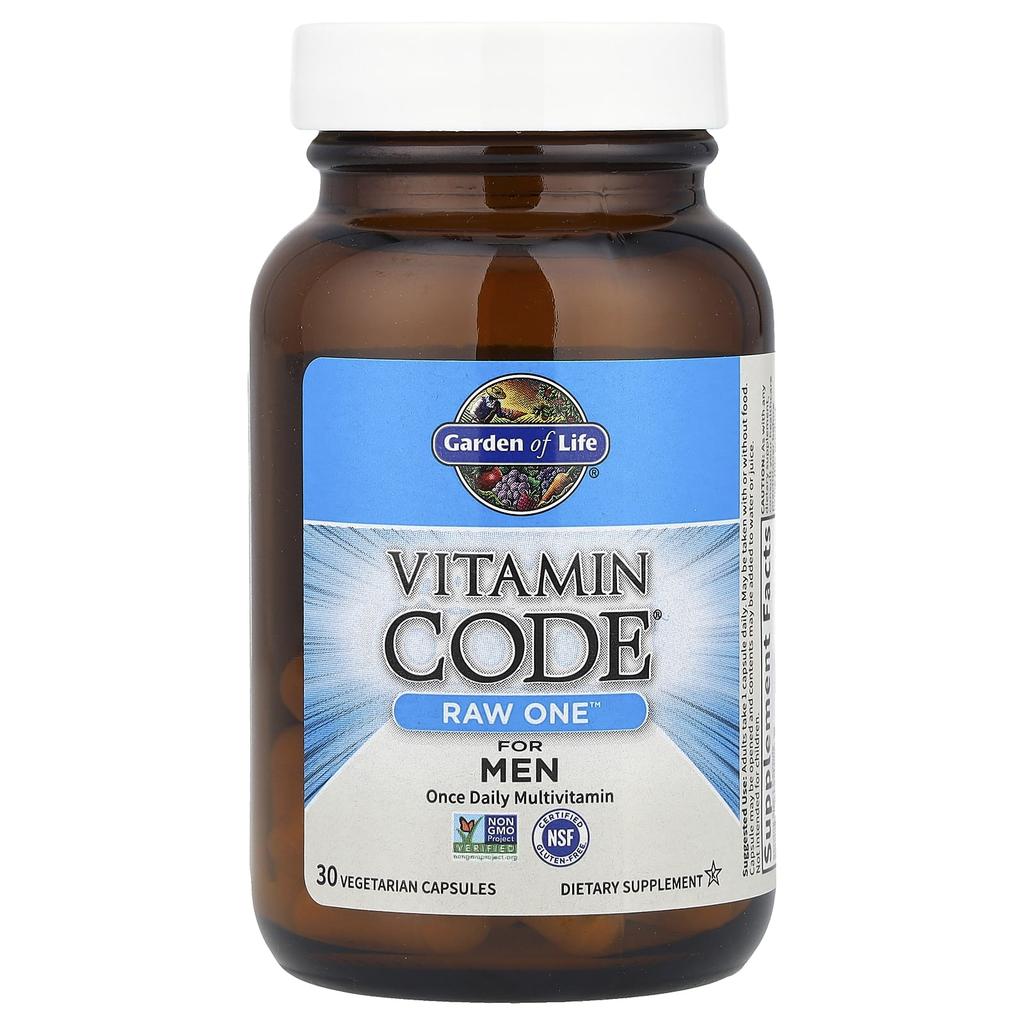 Vitamin Code®, Raw One™, Men's Multivitamin, Once Daily, 30 Veggie Caps