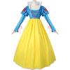 Enchanting Snow White Cosplay Costume Elegant Dress For Halloween Stage Performance