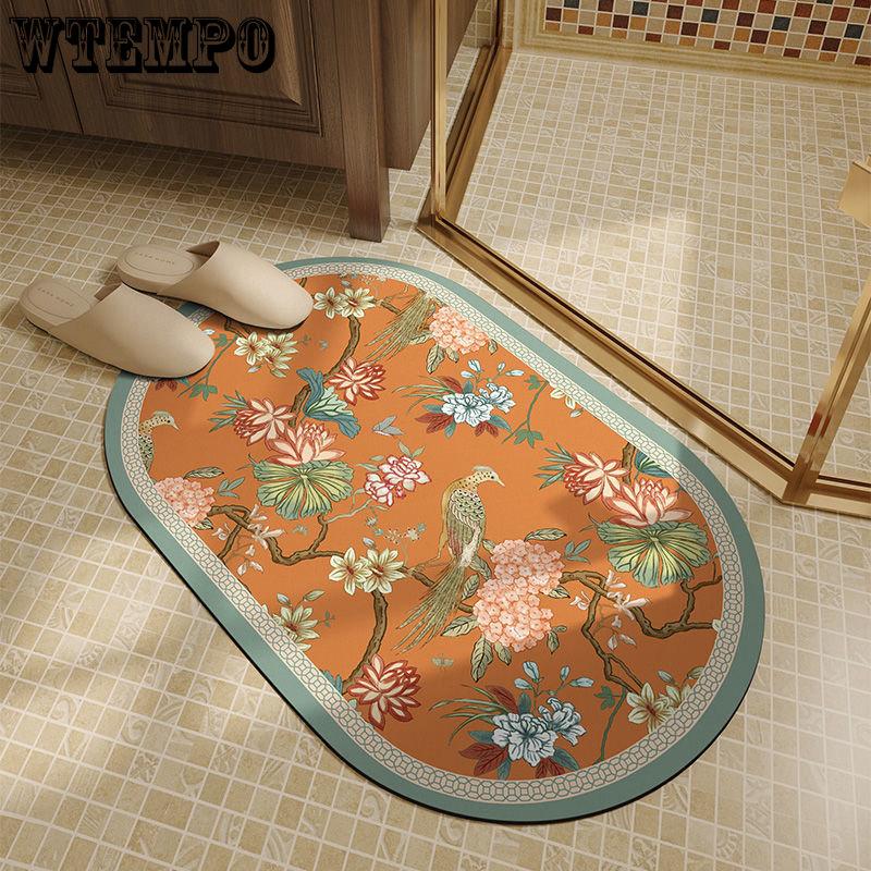 

Нескользящий коврик для ванной INS Стиль Коврик для двери Абсорбирующие ковры Вход Коврики для ванной комнаты Балкон Крыльцо Коврики Гостиная Коврик для ванной
