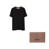 Burberry T Shirts Men's Black Crew Neck Moderate Straight Fit 80781141