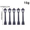 Retro Scene Decoration Mini Path Lamp With Simulation Light For Holiday Indoor Use