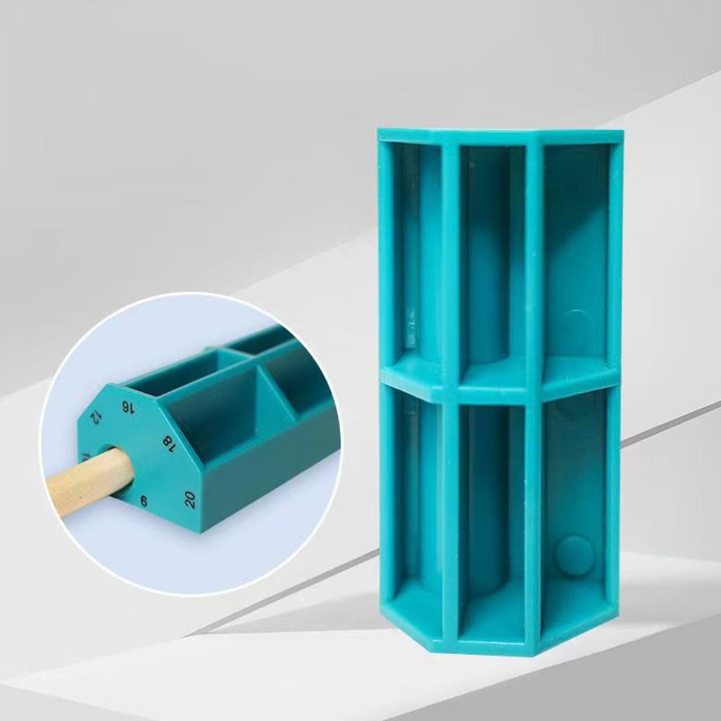 Professional Layout Tool Parallel Scriber for Woodworking MultiSpacing Option Durability ABS Construction with Pencil